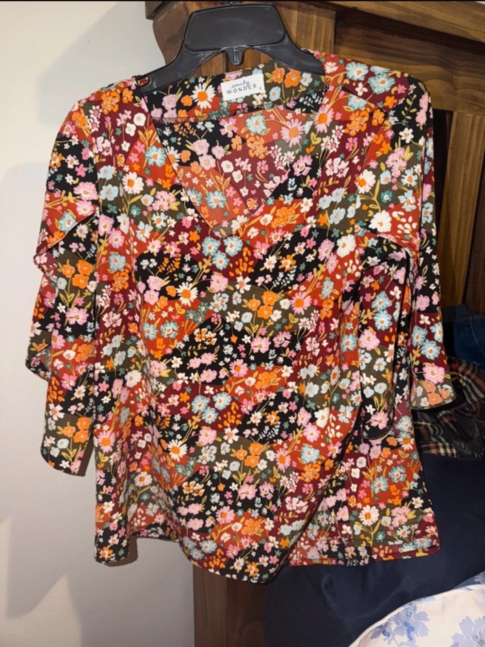 Floral Women's Blouse - Multicolor